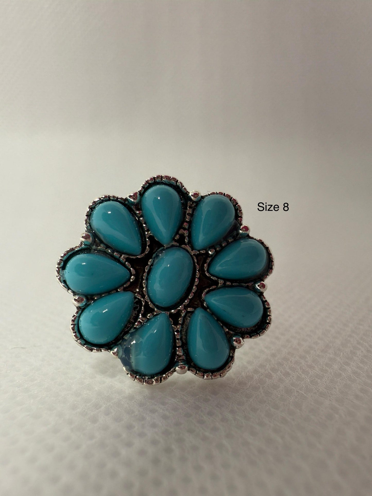 Elegant Turquoise Rings Collection