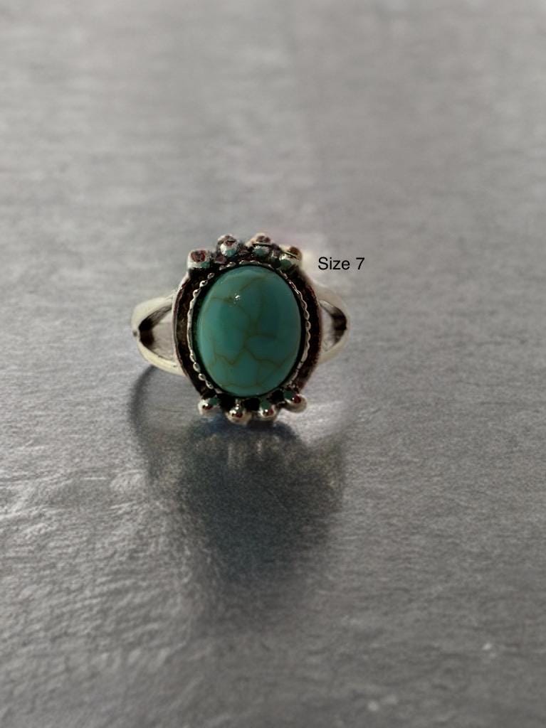 Elegant Turquoise Rings Collection