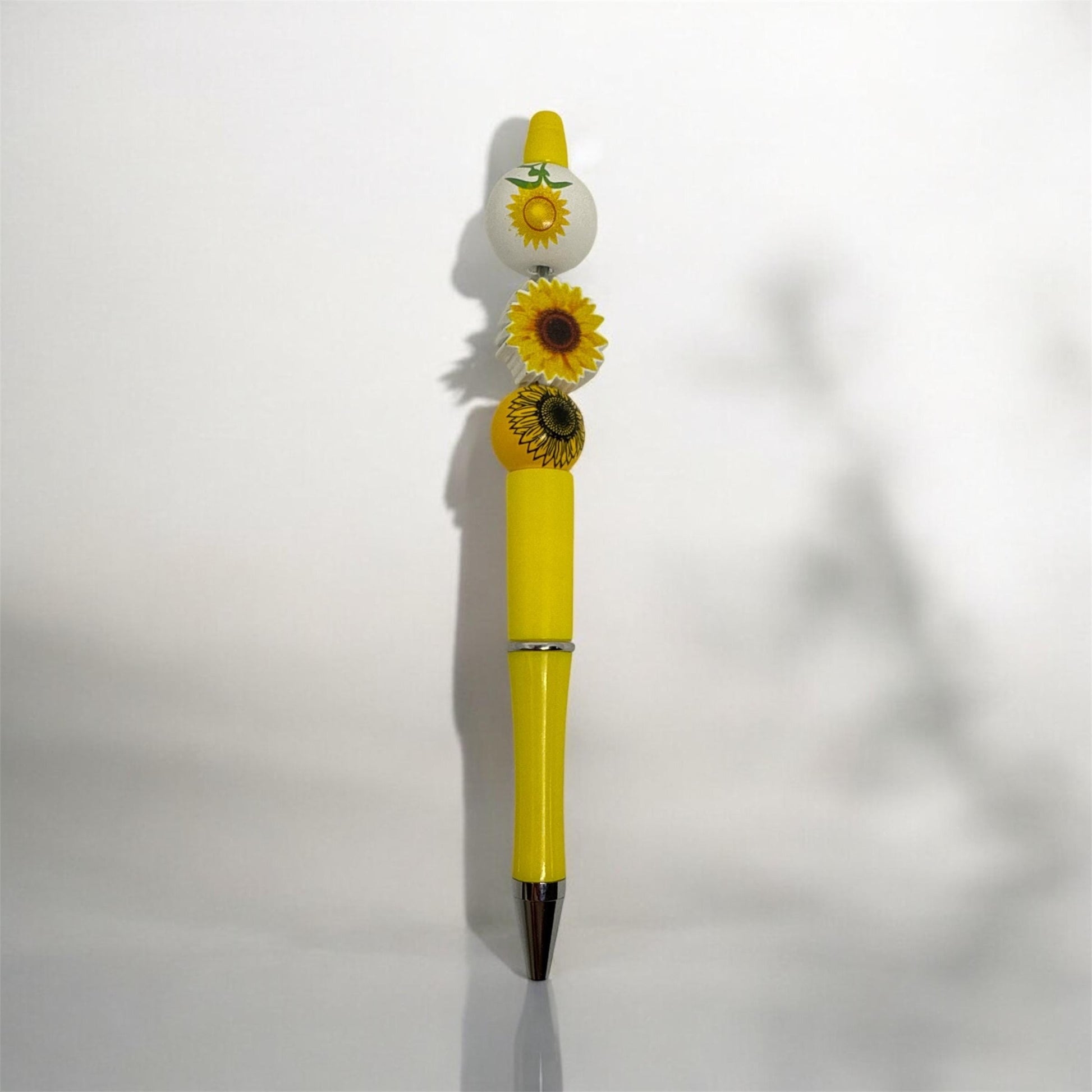 Beadeble Sunflower Pen – Bring a Little Bloom to Your Workspace